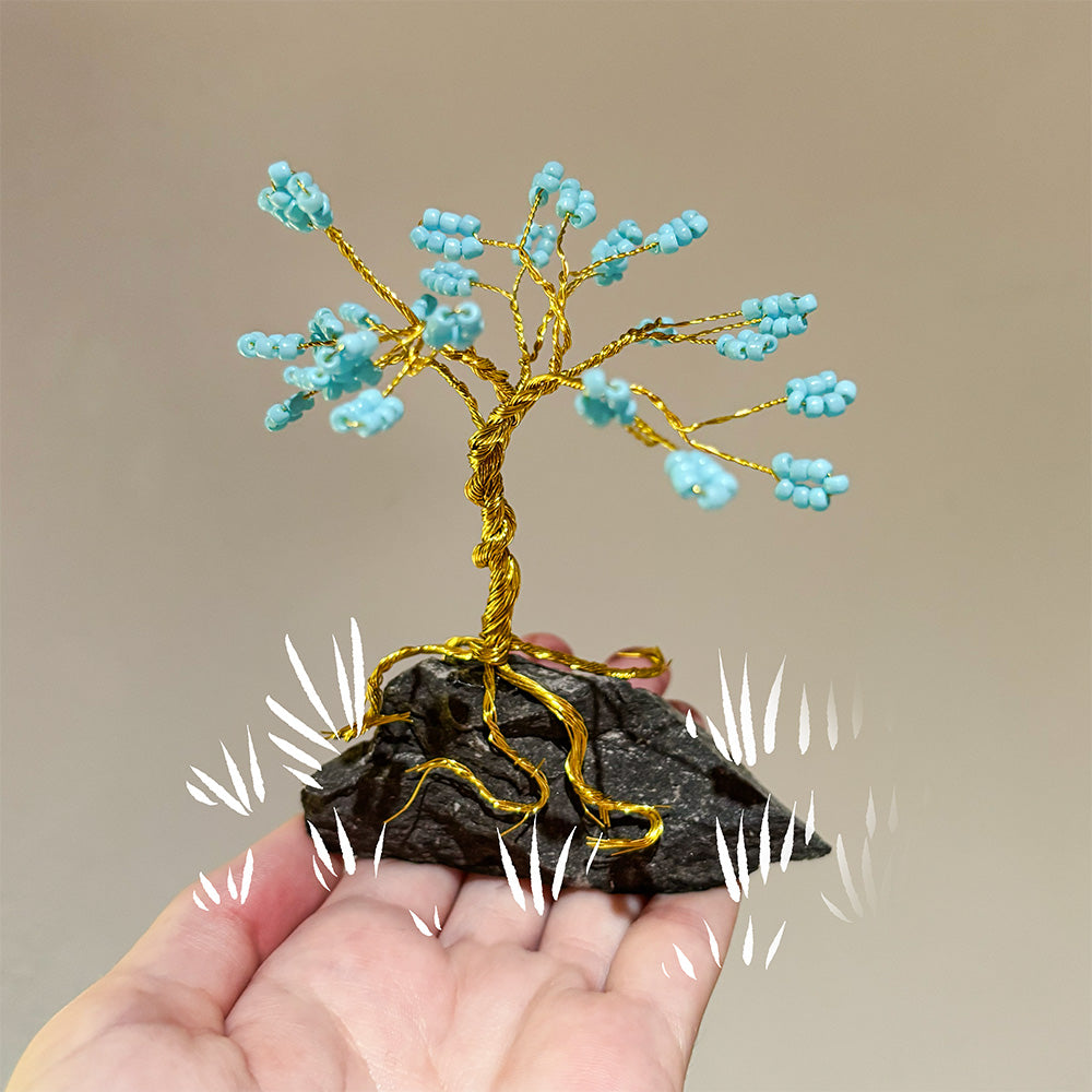 Make your own Beaded Tree Starter Kit - Blue