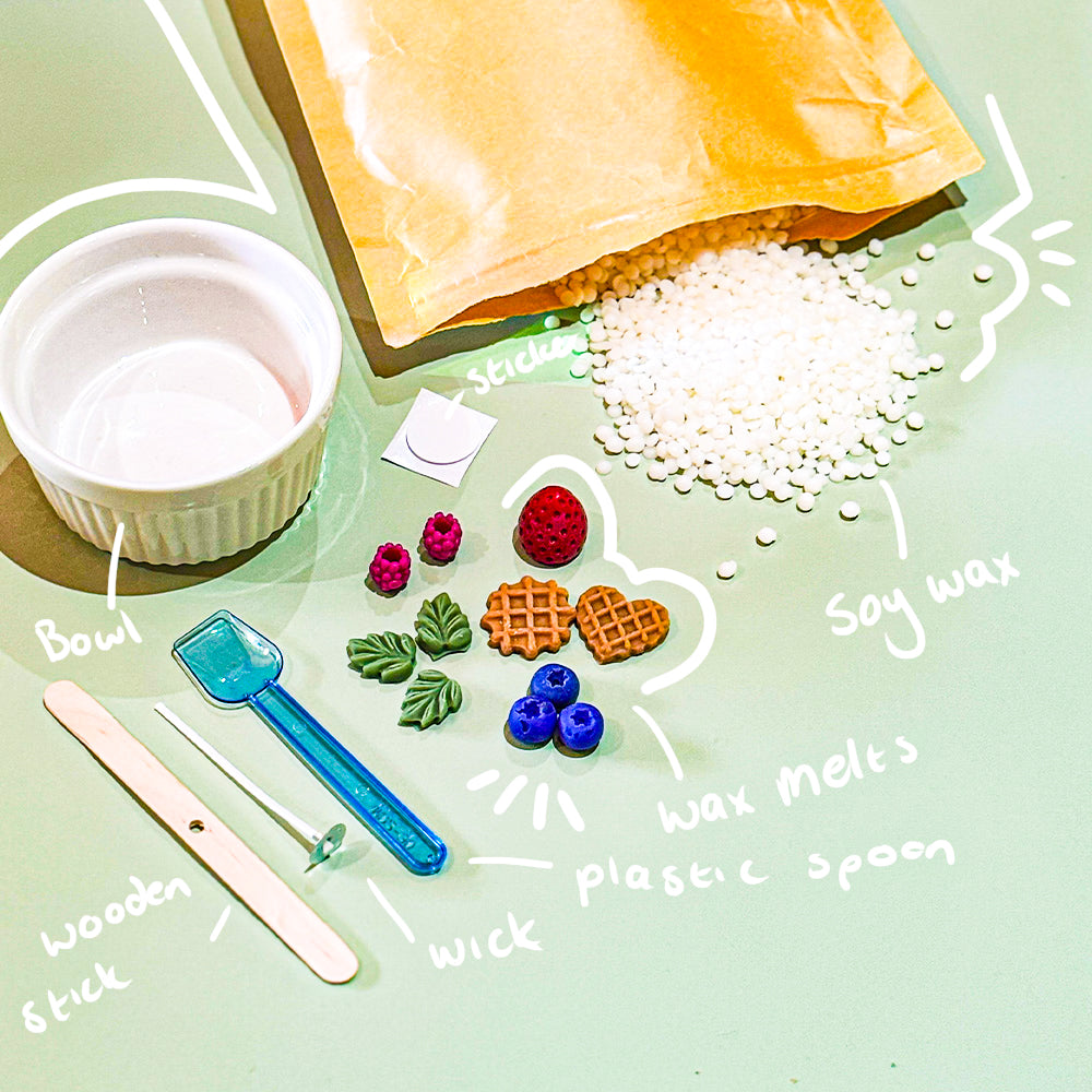 Make your own candle - Fruit Tart Candle Kit