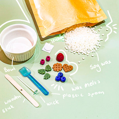 Make your own candle - Fruit Tart Candle Kit